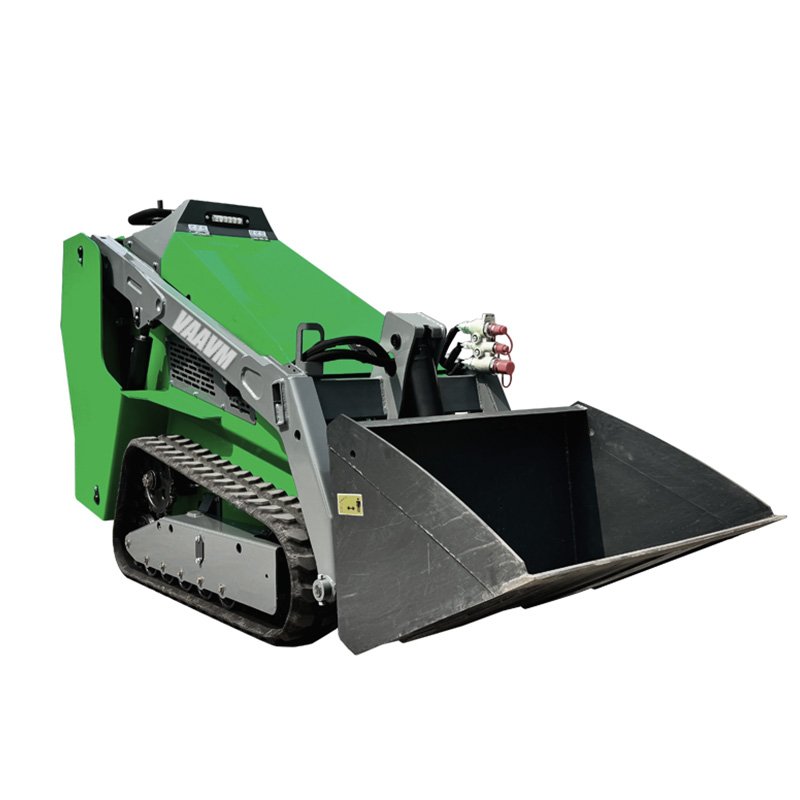 VAAVM VAS001 Compact Crawler Loader Skid Steer 1400Kg Mini Skid Steer Loader With Cab