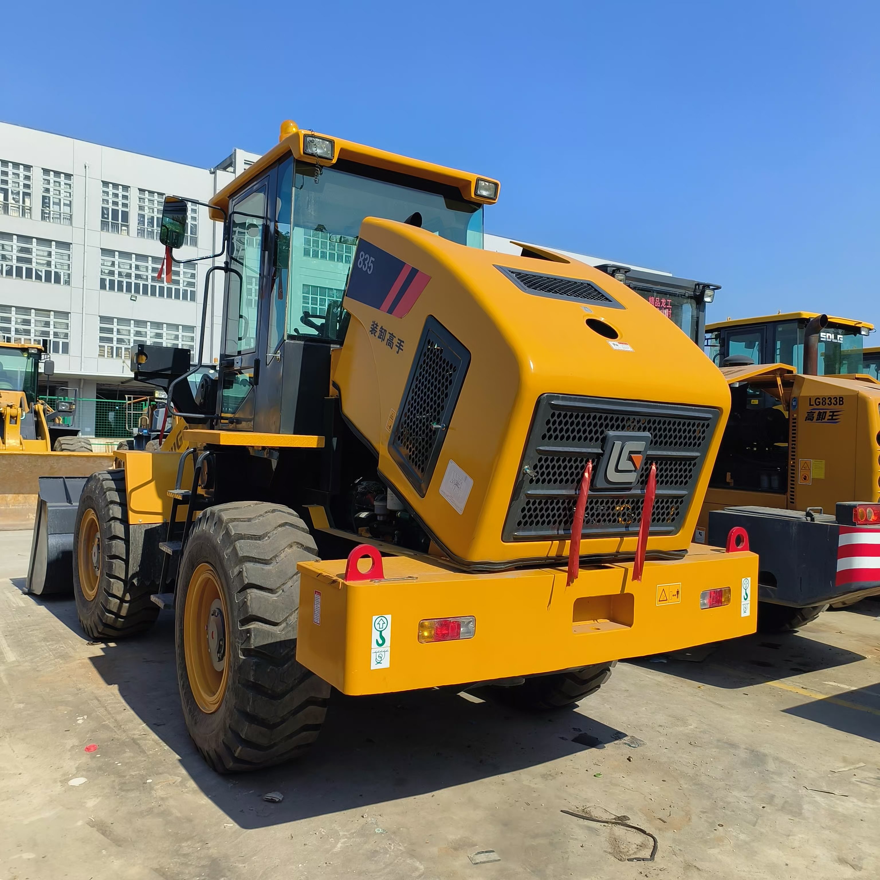 Used GL835 LIUGONG good condition second hand cheap used backhoe loader