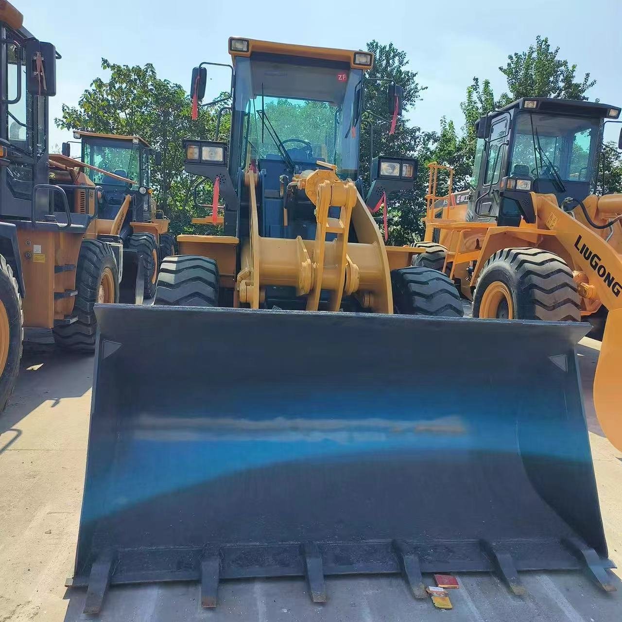 Used GL835 LIUGONG good condition second hand cheap used backhoe loader