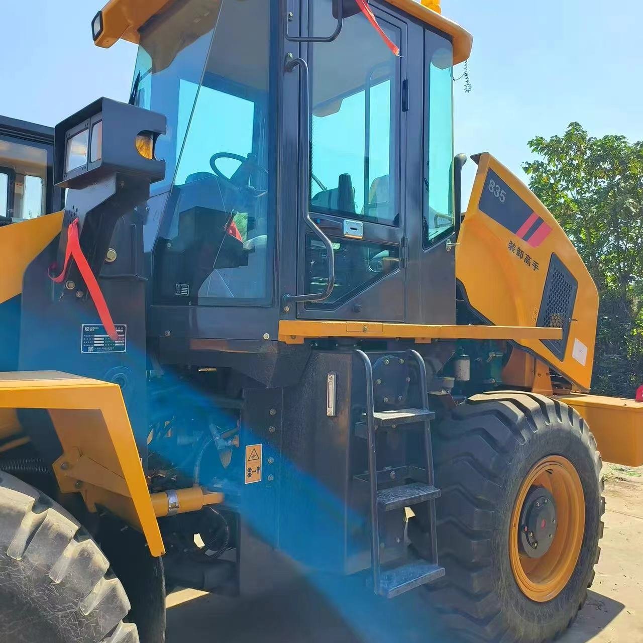 Used GL835 LIUGONG good condition second hand cheap used backhoe loader