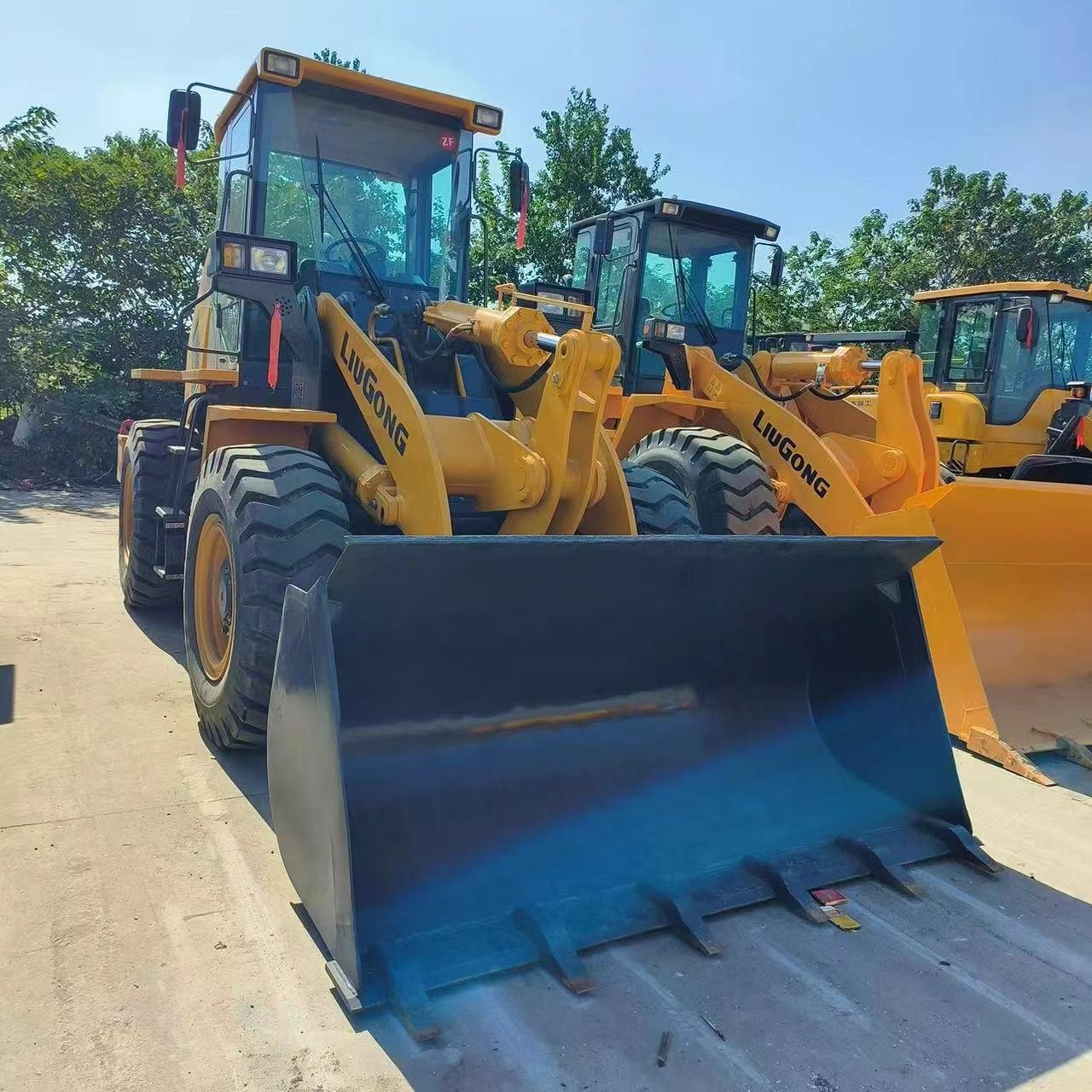 Used GL835 LIUGONG good condition second hand cheap used backhoe loader