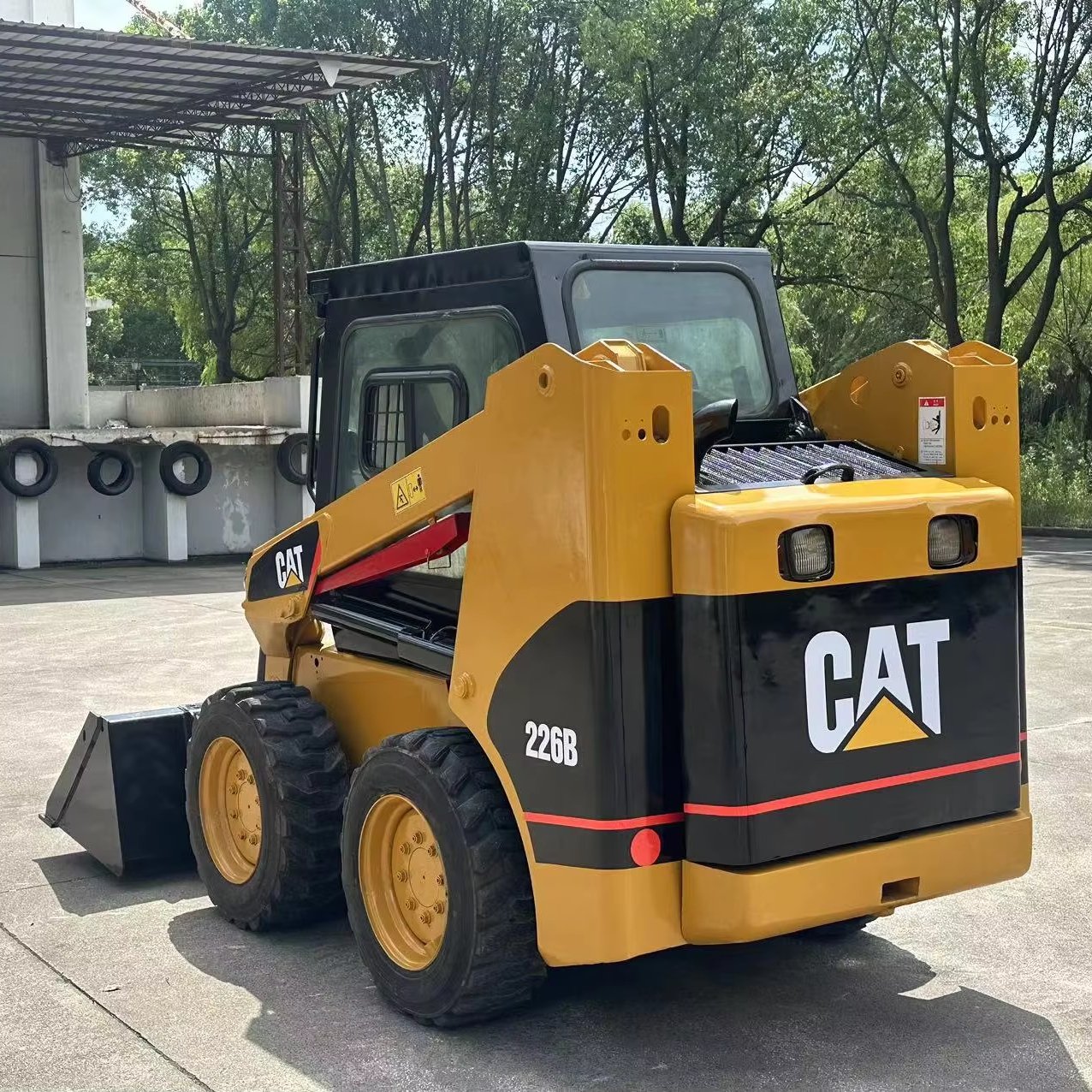 Ready for shipping used Caterpillar 226B skid steer loader mini skid steer for sale