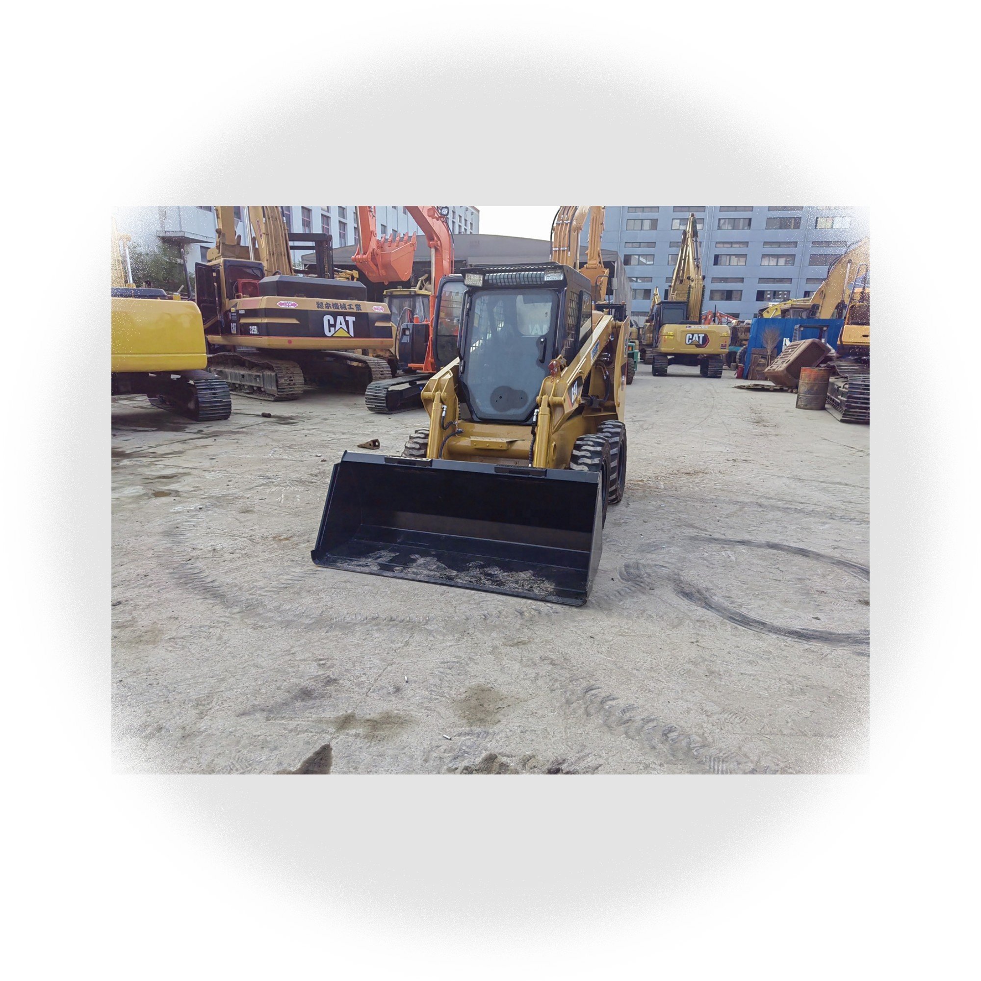 Provided Wheel Loader Front Loaders Caterpillar Skid Steer Cat 226b Mini Cheap and Excellent Original Japan 1 Set 5 Ton 2 Ton JP