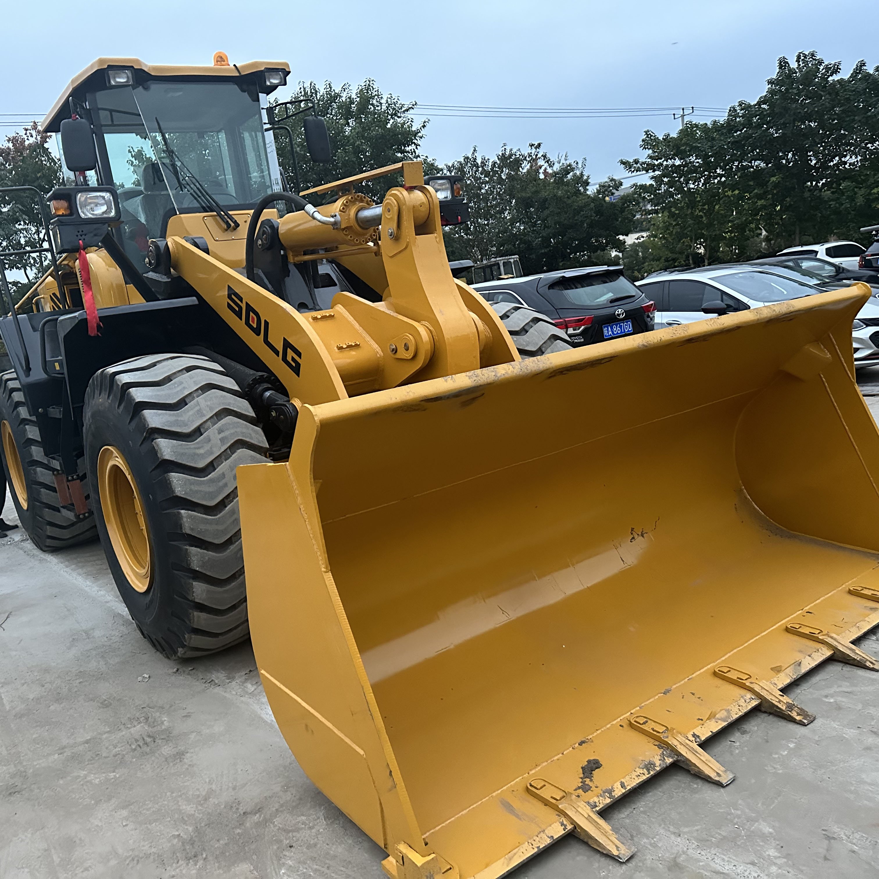 2023 Used Sdlg Wheel Loader LG 956L Chinese Famous Brand Sdlg Second-Hand 956 Loaders LG956 Used Front Loader for Sale