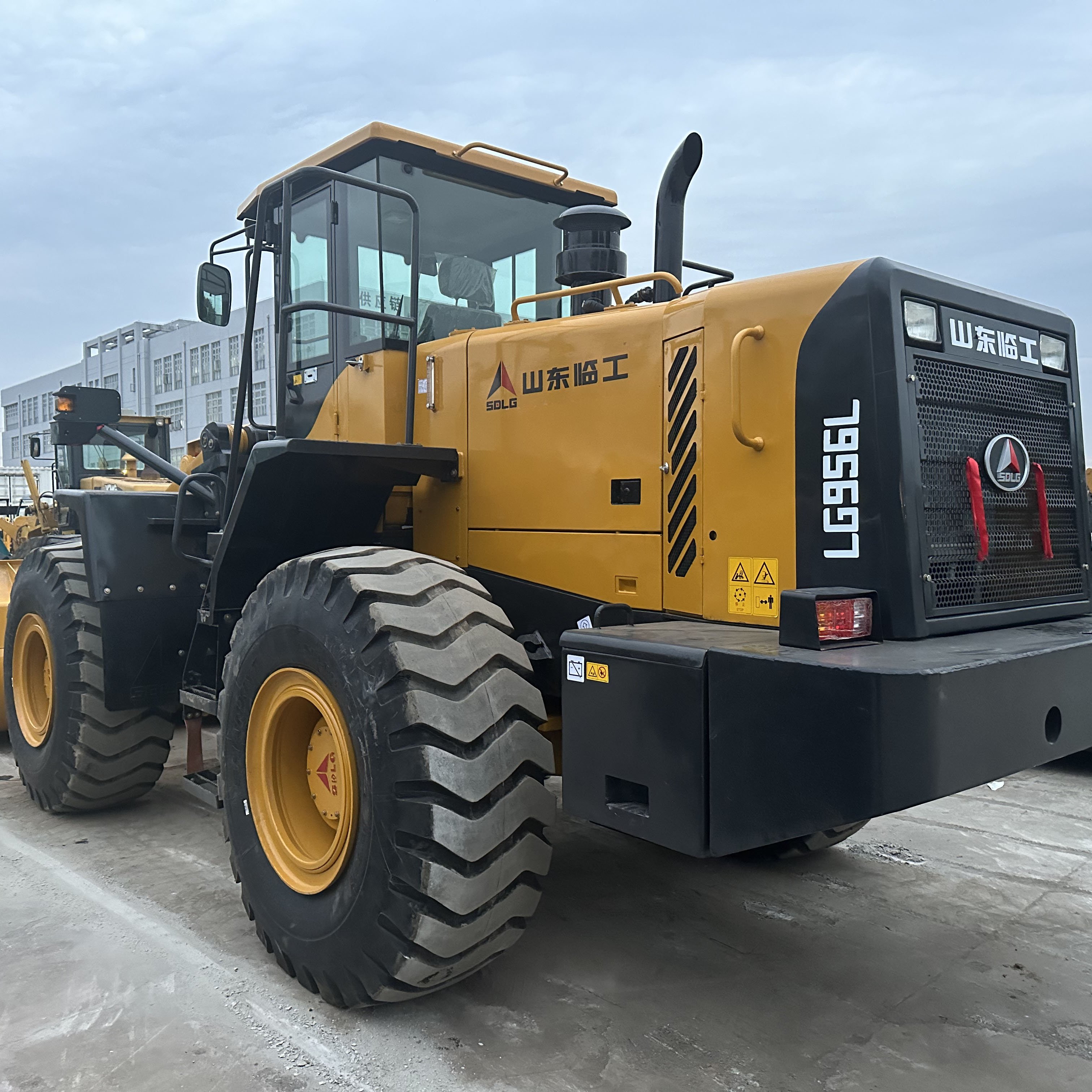 2023 Used Sdlg Wheel Loader LG 956L Chinese Famous Brand Sdlg Second-Hand 956 Loaders LG956 Used Front Loader for Sale