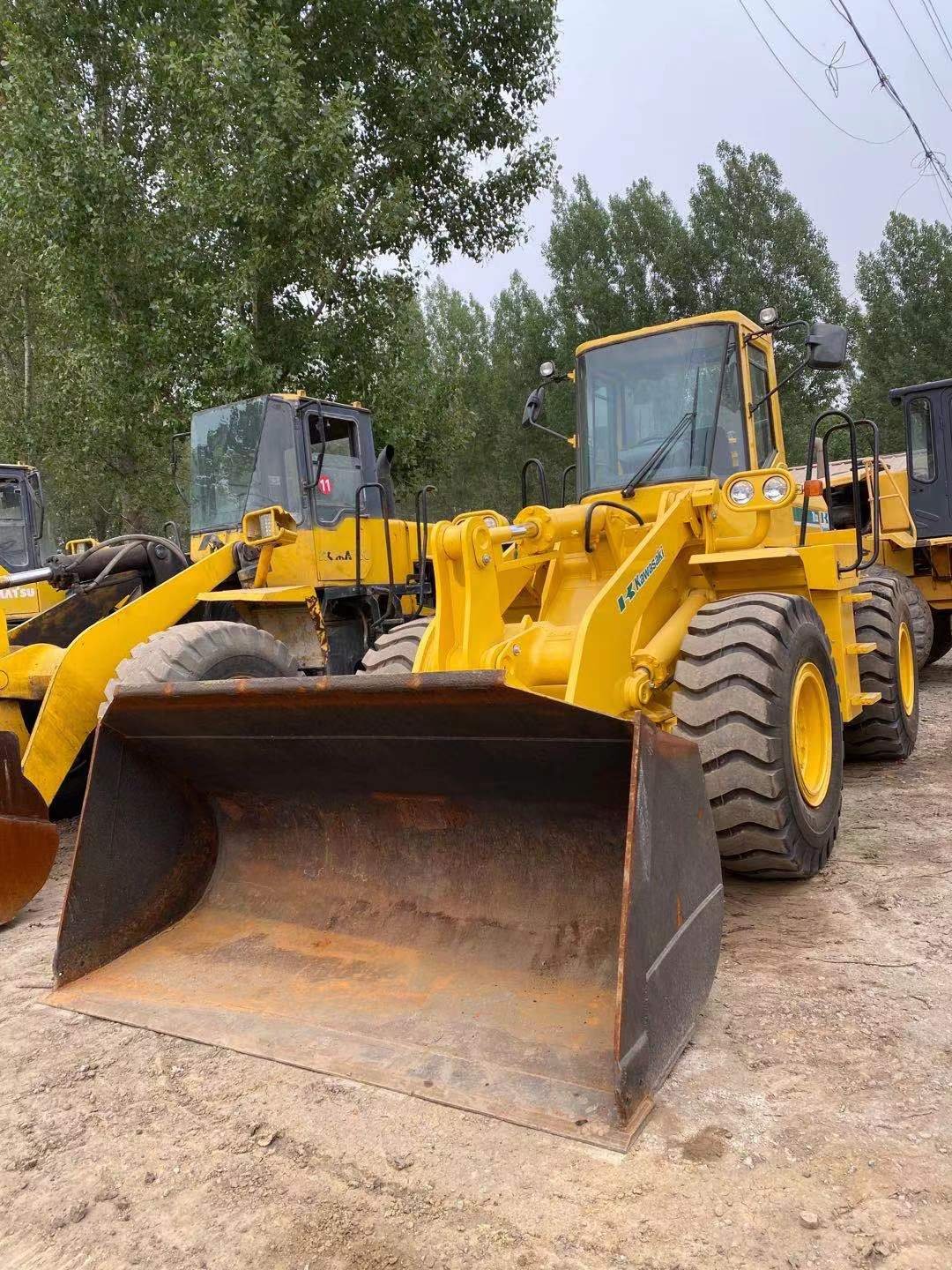 Kawasaki 70z Wheel Loader Front End Loader Japan Used Cheap Kwawsaki 70 Z Wheel Loader used
