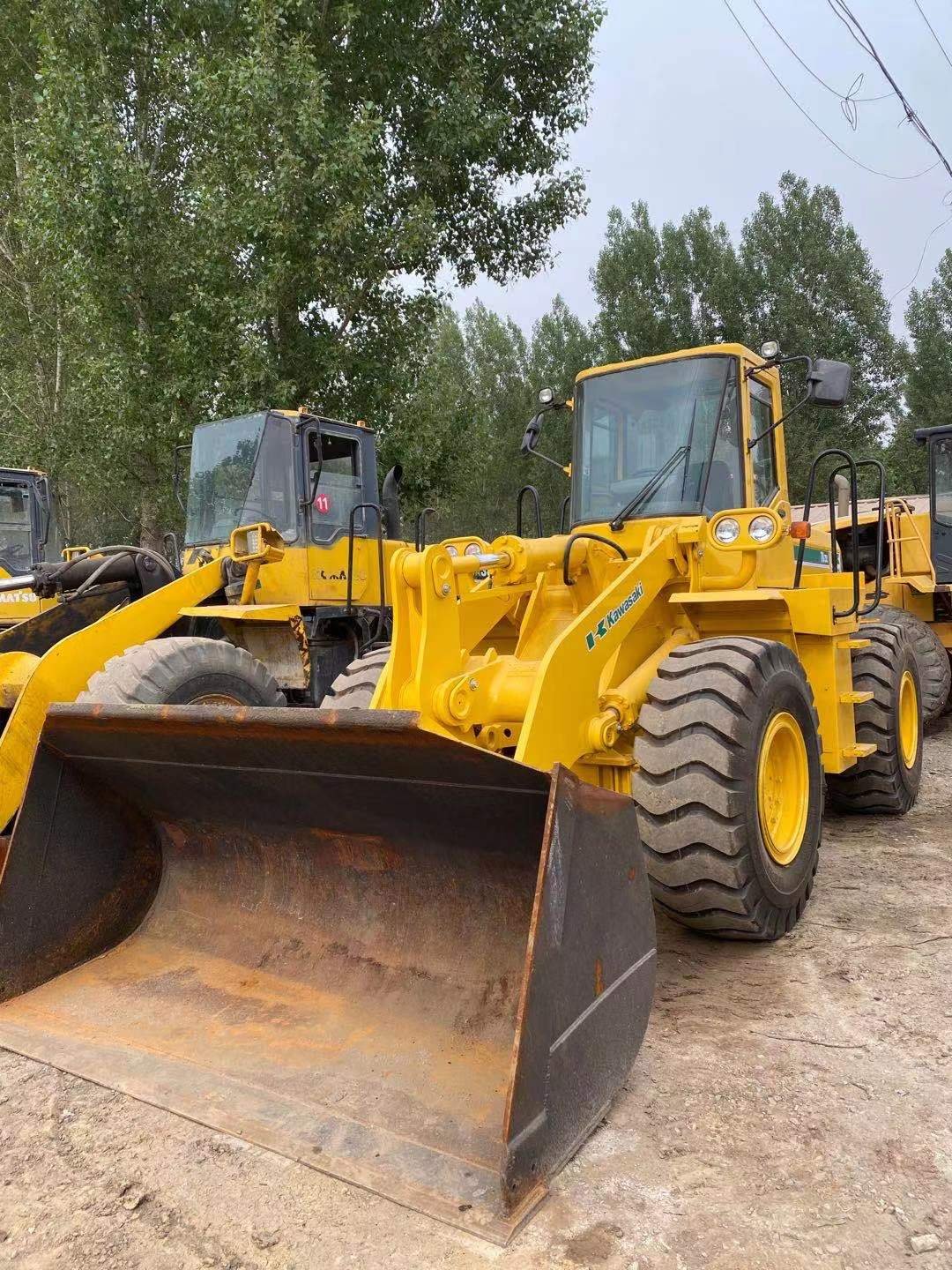 Kawasaki 70z Wheel Loader Front End Loader Japan Used Cheap Kwawsaki 70 Z Wheel Loader used