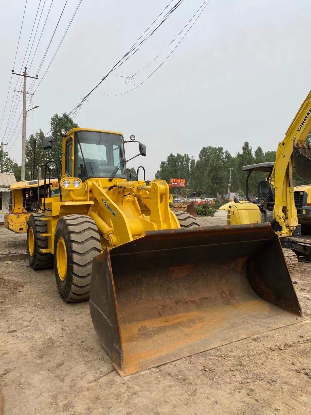 Kawasaki 70z Wheel Loader Front End Loader Japan Used Cheap Kwawsaki 70 Z Wheel Loader used