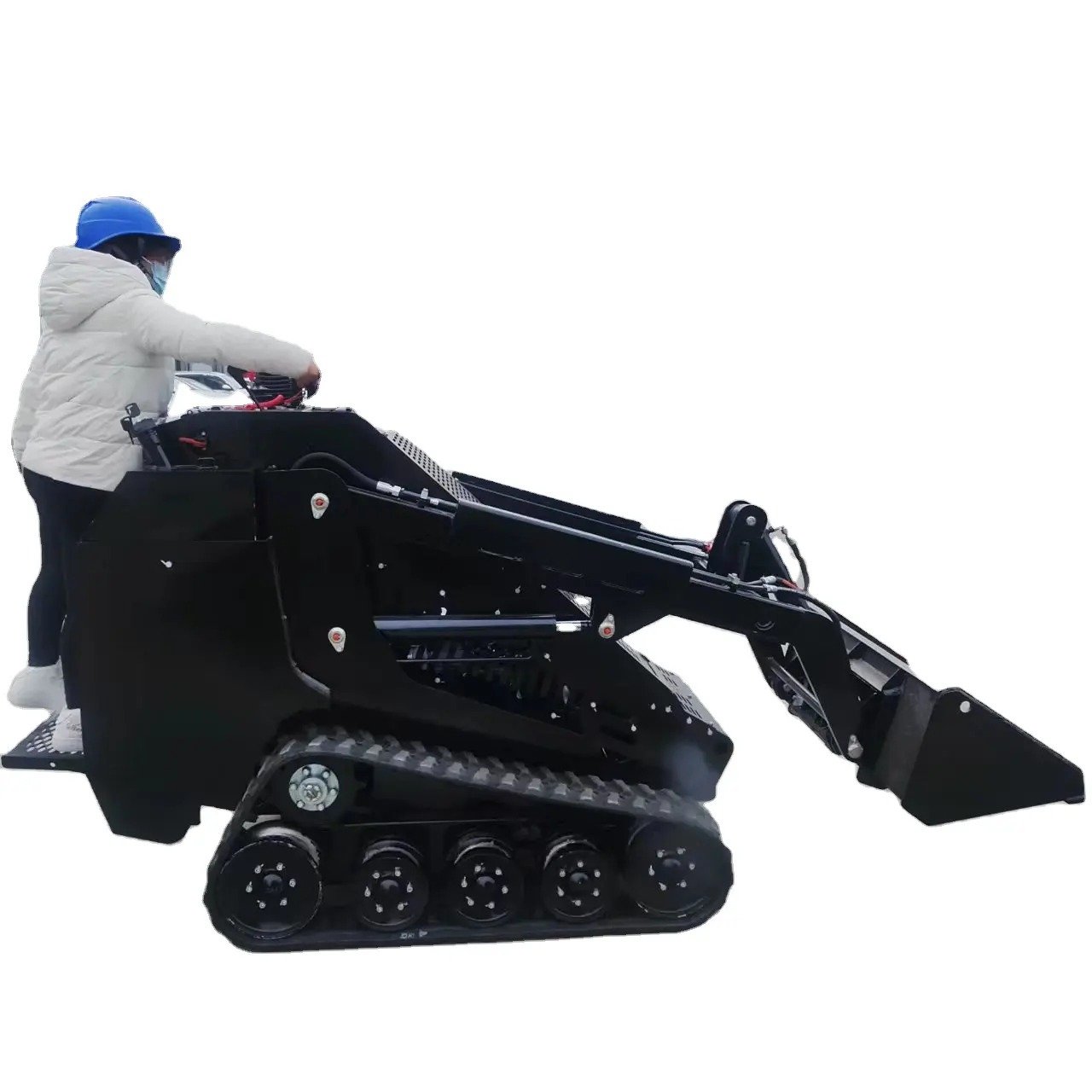 Cheap Full Hydraulic Crawler Type Kubota Mini Skid Steer Loader For Sale