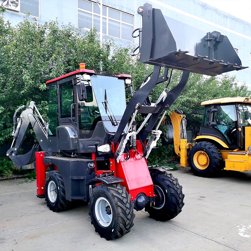 Kohler 4x4 Front Loader Tractor Used Earth Moving Equipment 2 Ton Load Capacity Cheap Price Bucket Pump Gearbox Bearing Core