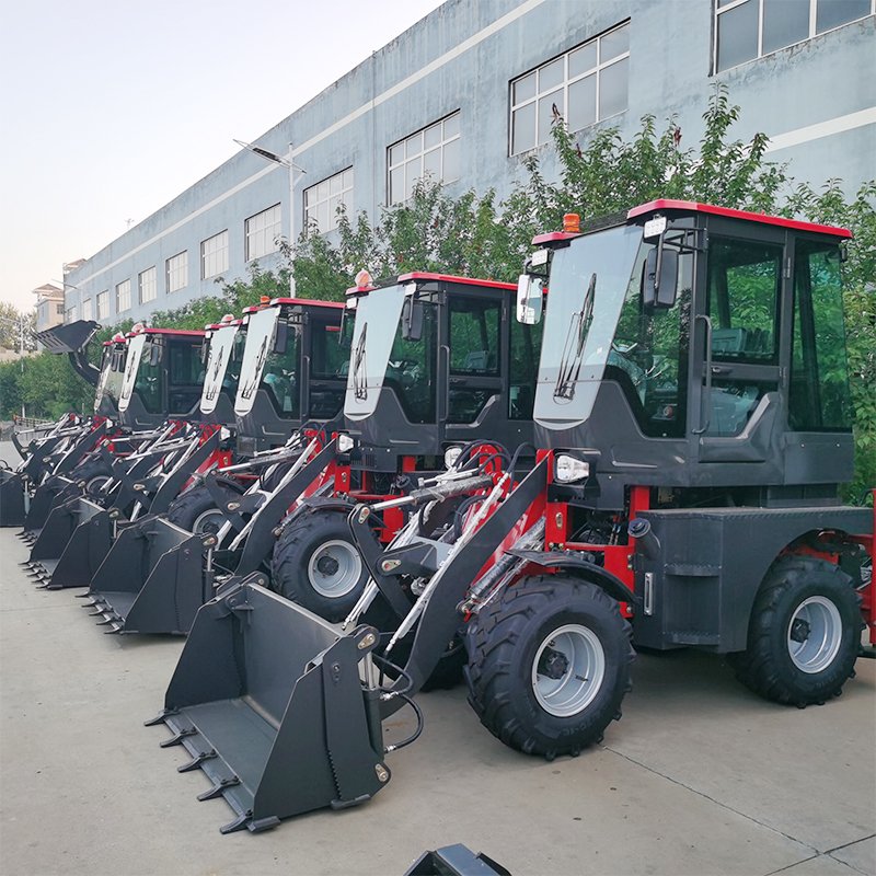 Kohler 4x4 Front Loader Tractor Used Earth Moving Equipment 2 Ton Load Capacity Cheap Price Bucket Pump Gearbox Bearing Core