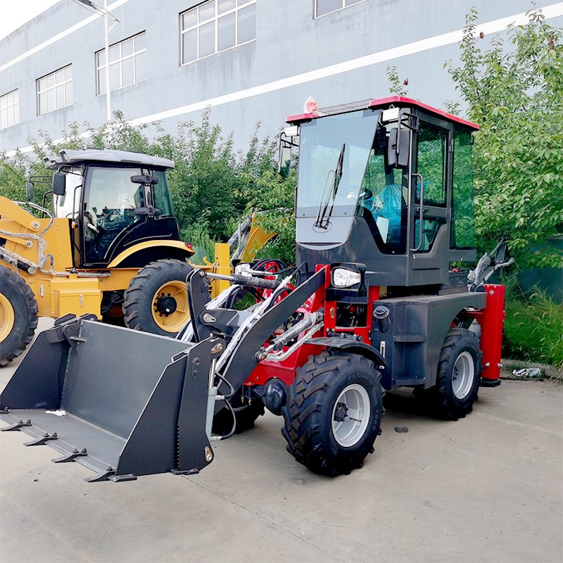 Kohler 4x4 Front Loader Tractor Used Earth Moving Equipment 2 Ton Load Capacity Cheap Price Bucket Pump Gearbox Bearing Core