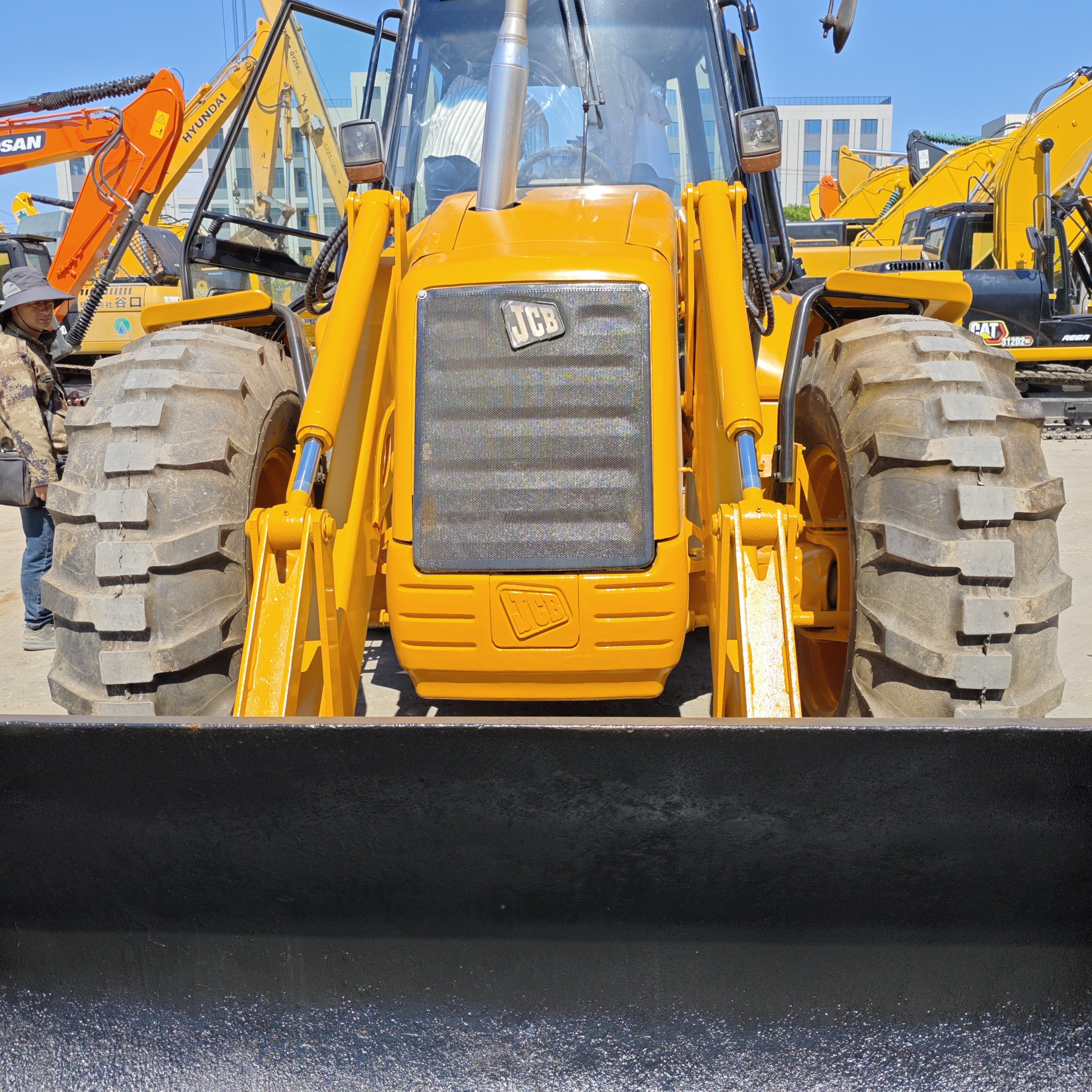 Used JCB 4CX high quality wholesale price loader with backhoe
