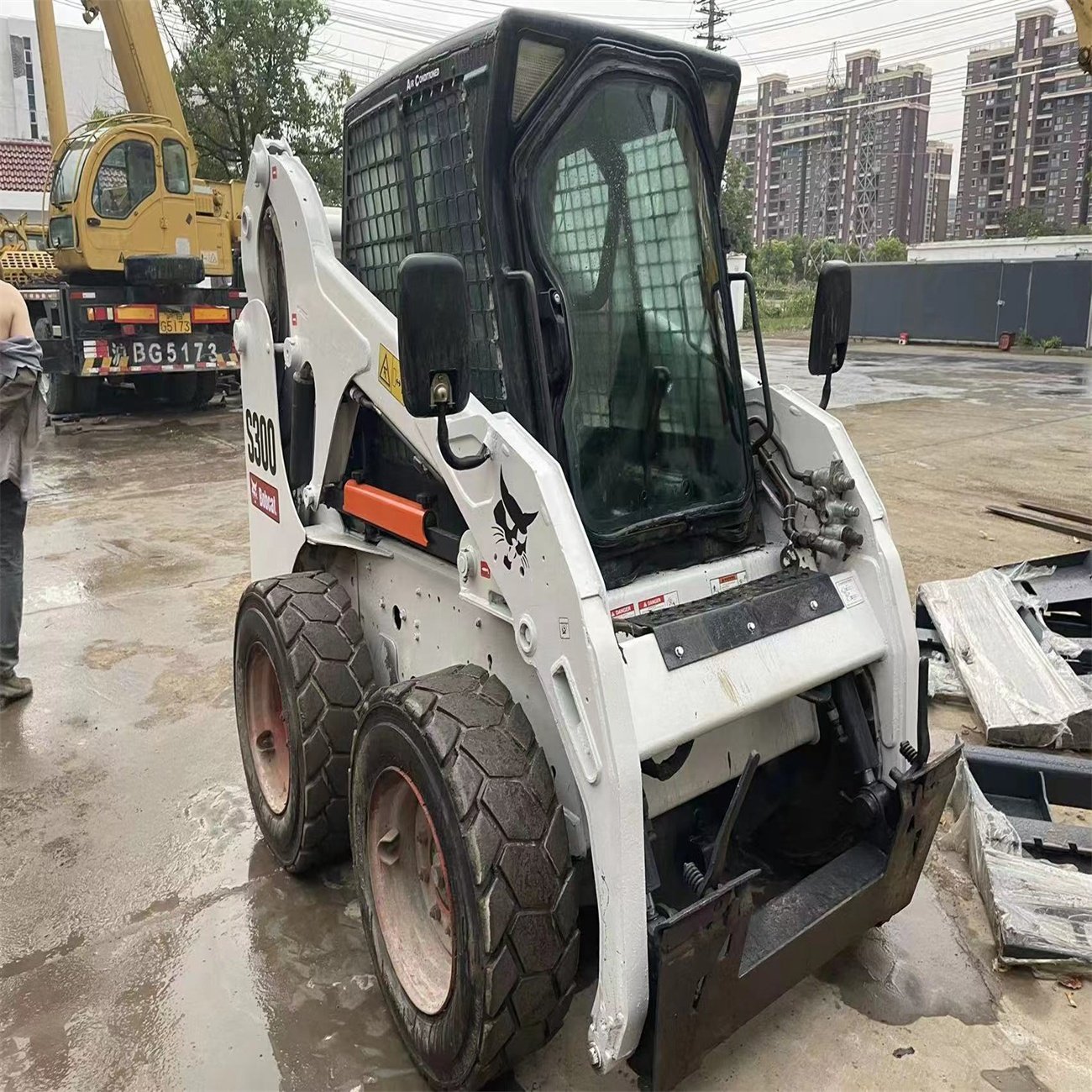 SECOND Hand BOBCAT S300 BACKHOE LOADER S300 in GOOD CONDITION 2019 Provided ORIGINAL Used Engineering & Construction Machinery