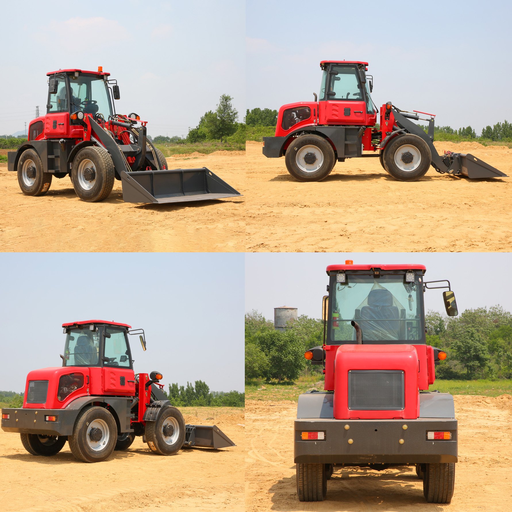 High Quality Used TL16 Wheel Loader 6 Ton Rated Load New Front Loaders Engine Pump Gearbox Bearing PLC Bucket Retail Restaurant