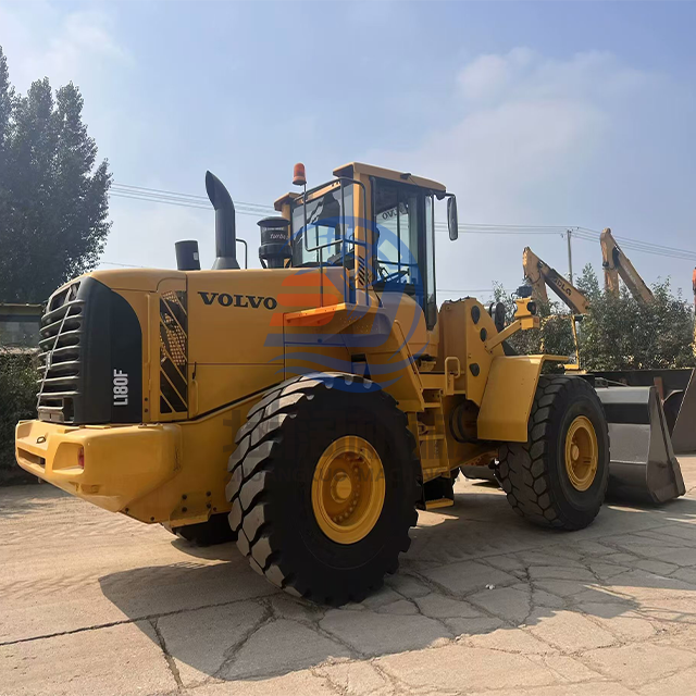 Cheap Heavy Loader Top Brand Volvo L180g 6ton 7ton 8ton 9ton Best Performance Used wheel Loader For Sale
