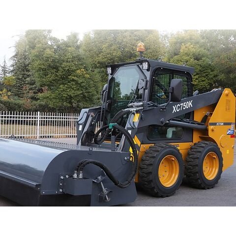 New Wheel High Power Big Bucket Engine Compact Bobcat skid steer loader