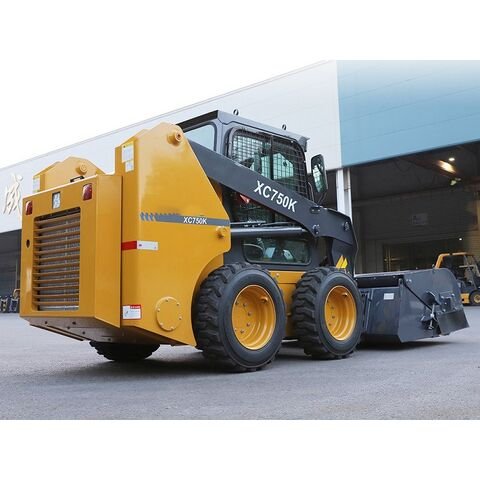 New Wheel High Power Big Bucket Engine Compact Bobcat skid steer loader