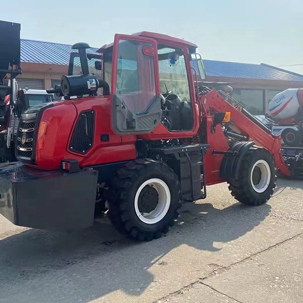 LUZUN professional factory telescopic boom wheel loader 2.5 ton