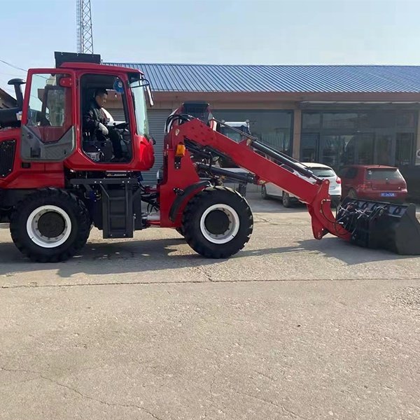 LUZUN professional factory telescopic boom wheel loader 2.5 ton
