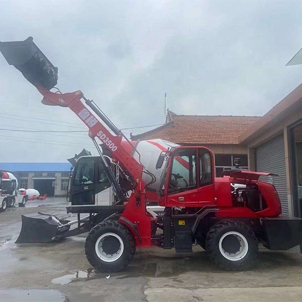 LUZUN professional factory telescopic boom wheel loader 2.5 ton