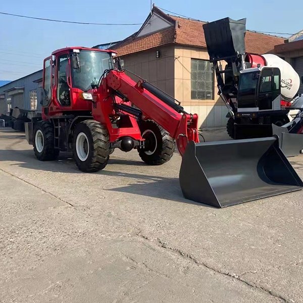 LUZUN professional factory telescopic boom wheel loader 2.5 ton