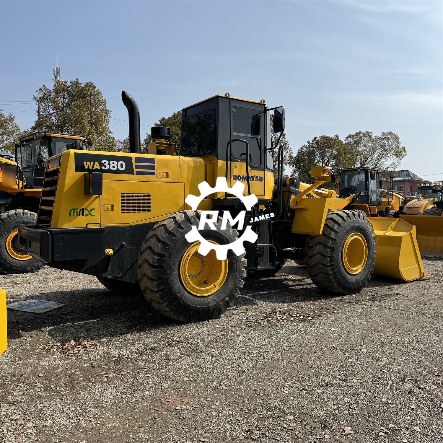 Komatsu WA380 Wheel Loader Pay Front End Loader Good Working Condition Low Price Top Tractor Loader Used WA380 WA380-6 WA380-5
