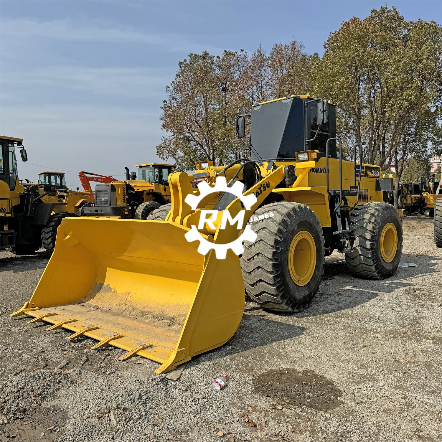 Komatsu WA380 Wheel Loader Pay Front End Loader Good Working Condition Low Price Top Tractor Loader Used WA380 WA380-6 WA380-5