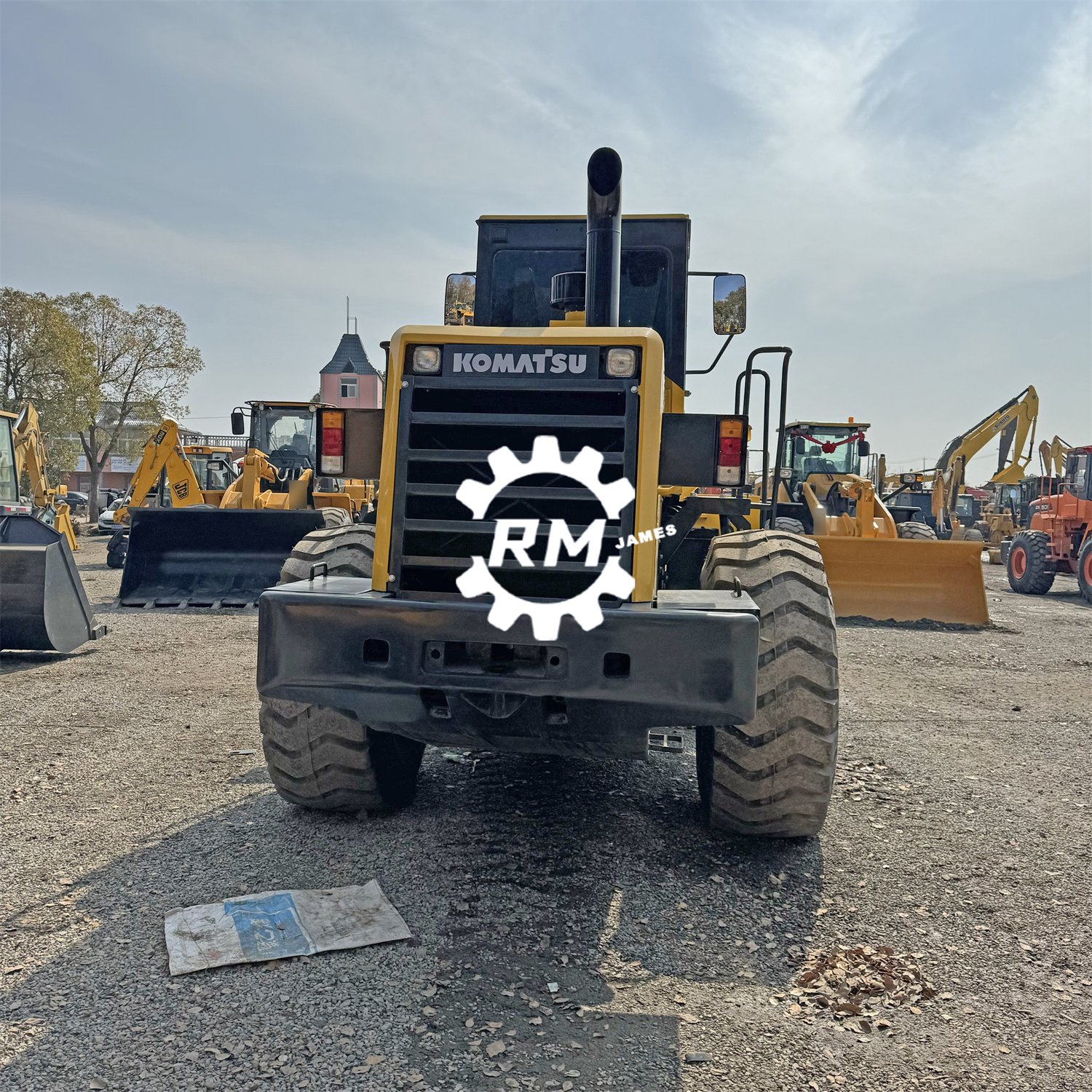 Komatsu WA380 Wheel Loader Pay Front End Loader Good Working Condition Low Price Top Tractor Loader Used WA380 WA380-6 WA380-5