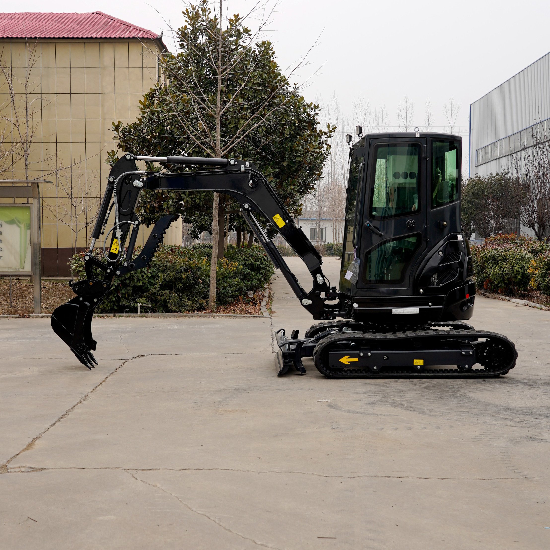 ! 3.5 ton mini excavator 1 ton 2 ton USA Engine digger excavator mini pelle Chinese used small excavator machine