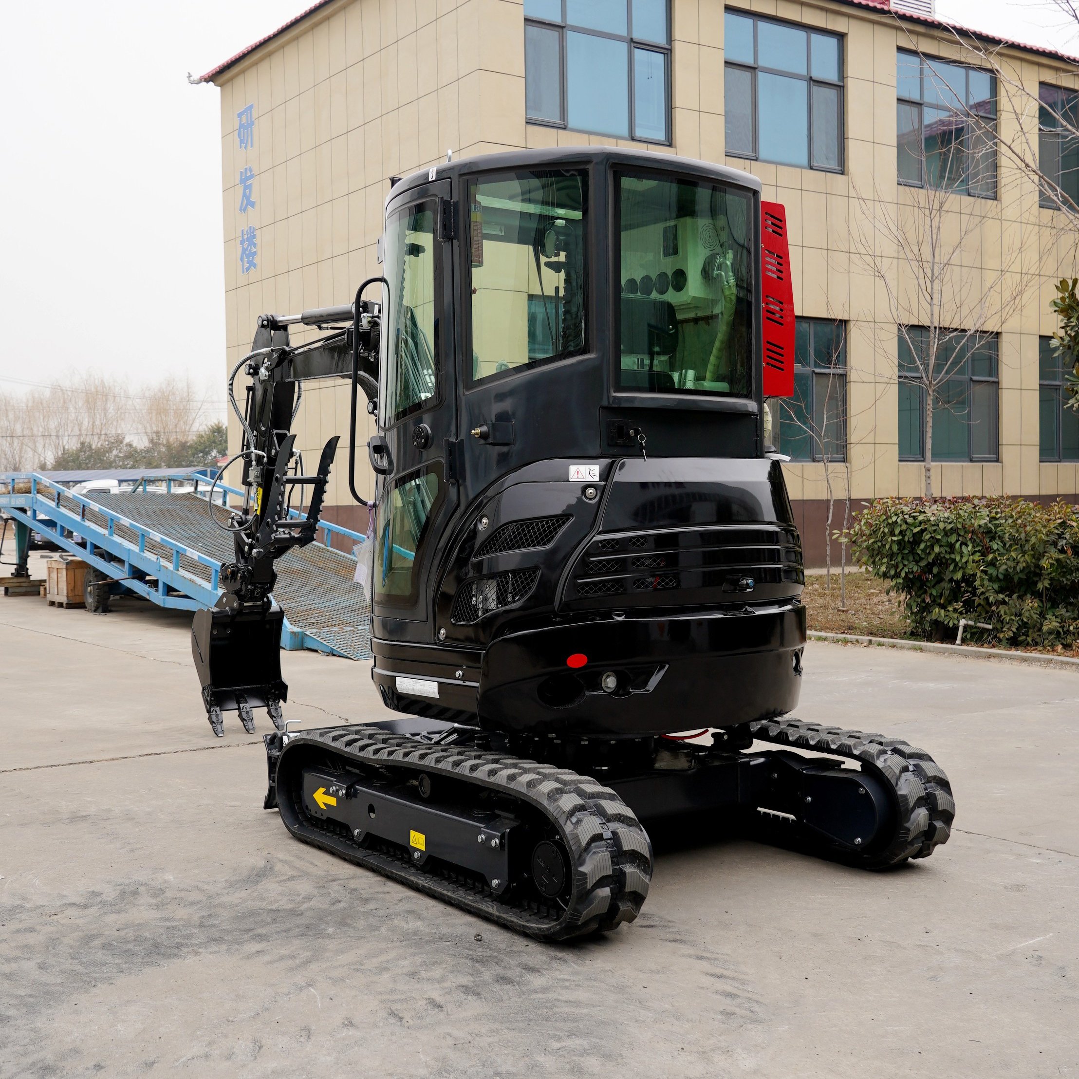 ! 3.5 ton mini excavator 1 ton 2 ton USA Engine digger excavator mini pelle Chinese used small excavator machine