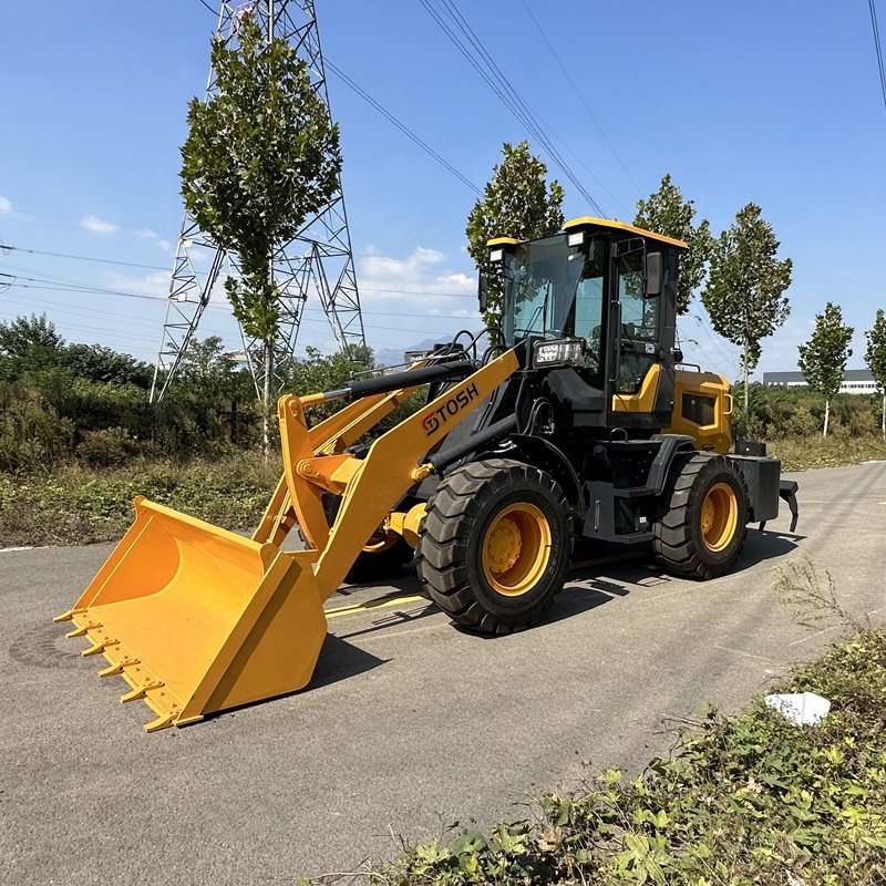 TOSH EURO 5 EPA China Small Diesel Front End Mini Wheel Loader