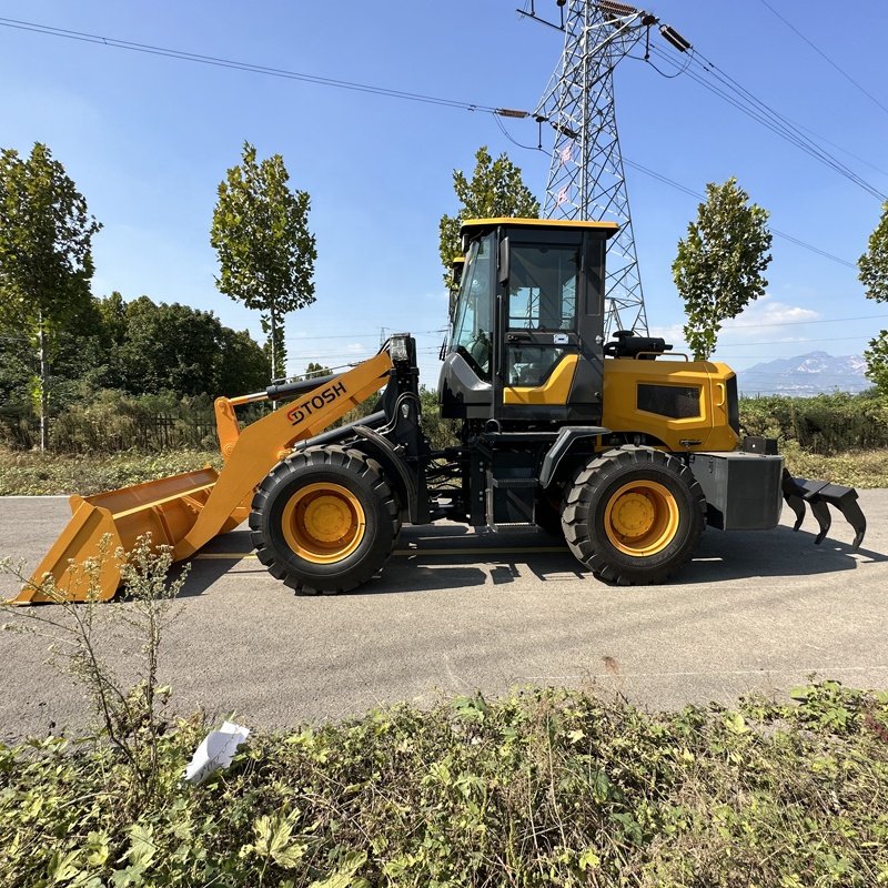 TOSH EURO 5 EPA China Small Diesel Front End Mini Wheel Loader