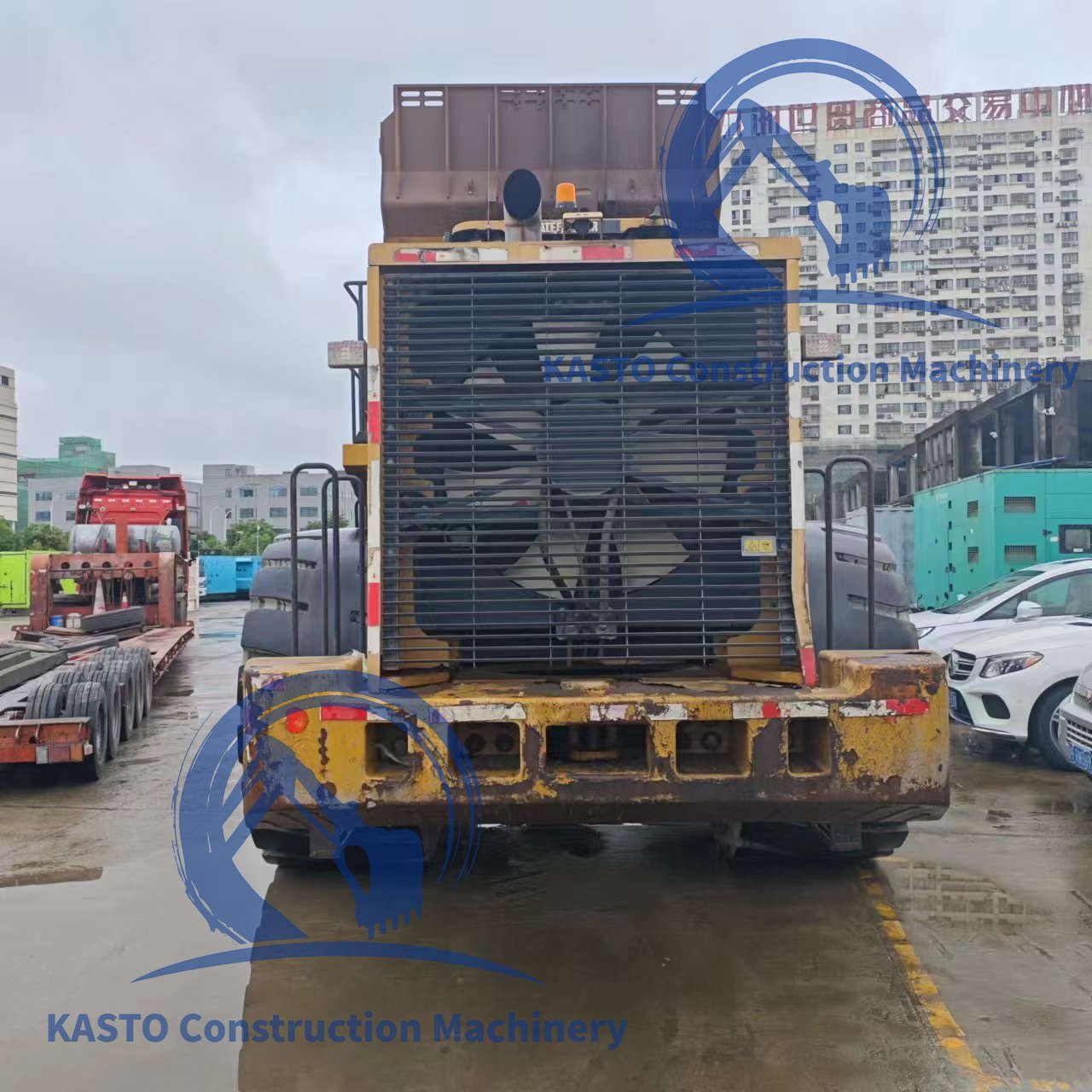 Used Original Caterpillar 986H Front Wheel Loader Hydraulic Cat 980G 966 986H Imported Cat980 Loader In Perfect Condition