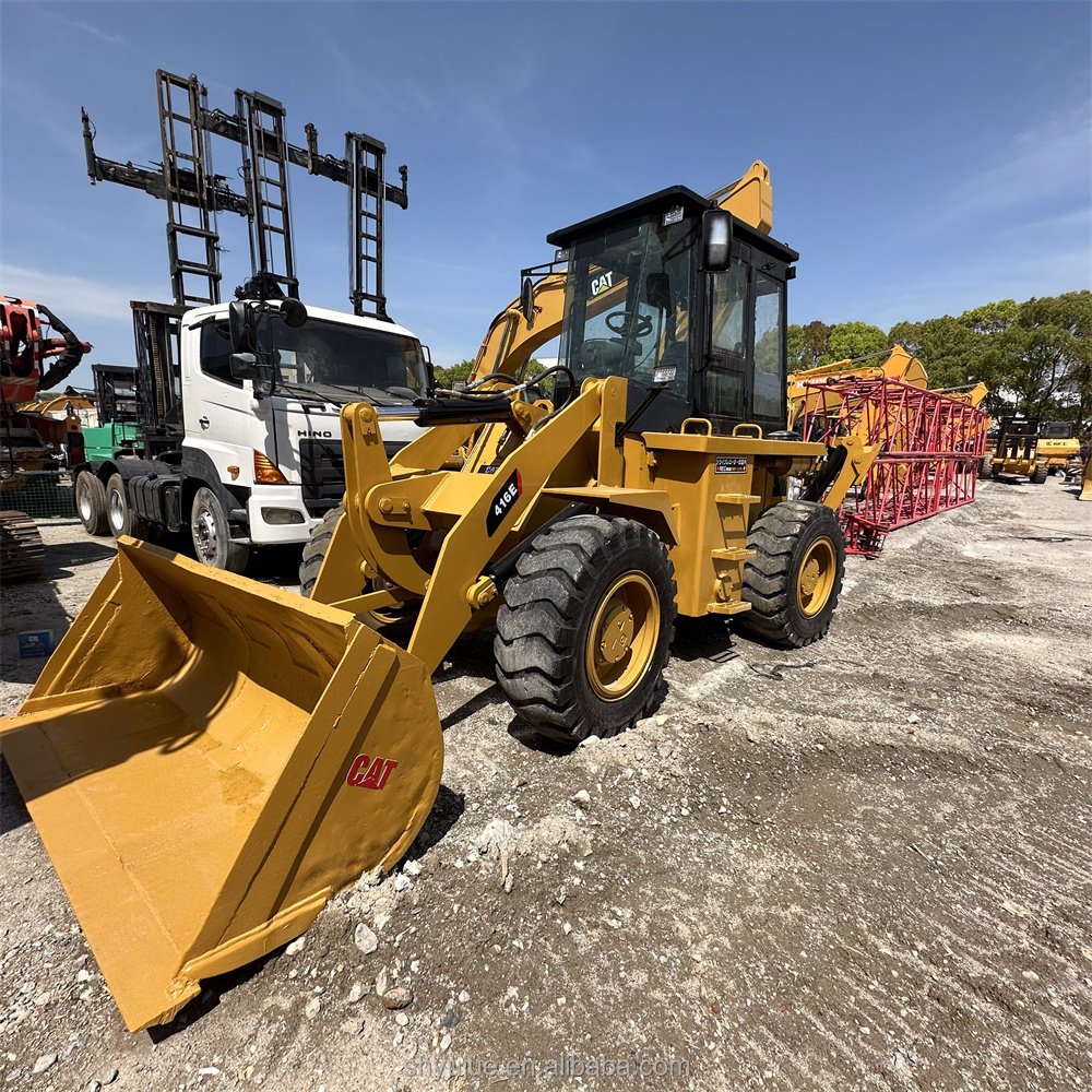 Hot Brand Caterpillar Used Backhoe Loaders 416E Wheel Loader with High Performance