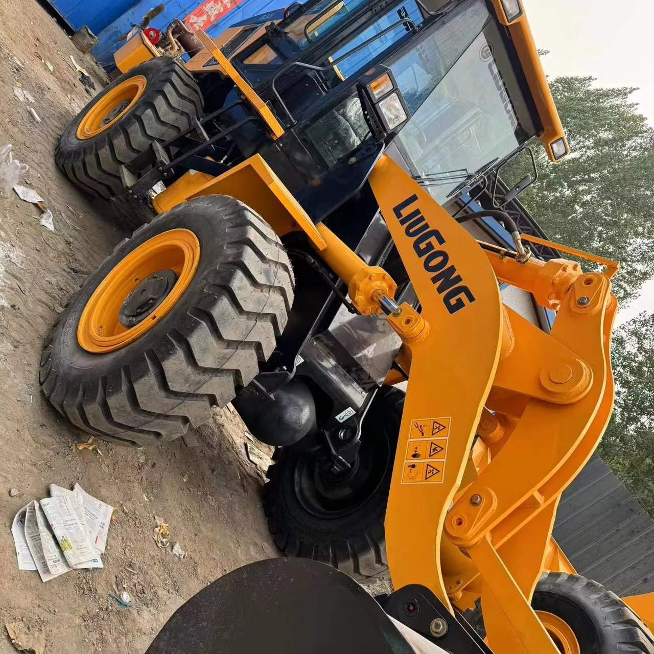 Liugong CLG835H Mini Front Wheel Loader Top 3 Ton 4 Ton 836 in China Used JCB and Bobcat Backhoe Skid Steer with Yuchai Engine