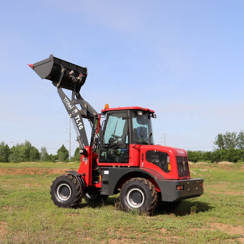 ZL16F 1.6ton Mini Wheel Loader China Brand Cheap New Farm Yard Garden Shipping Speed Hydraulic Radlader CE Certified Used Engine