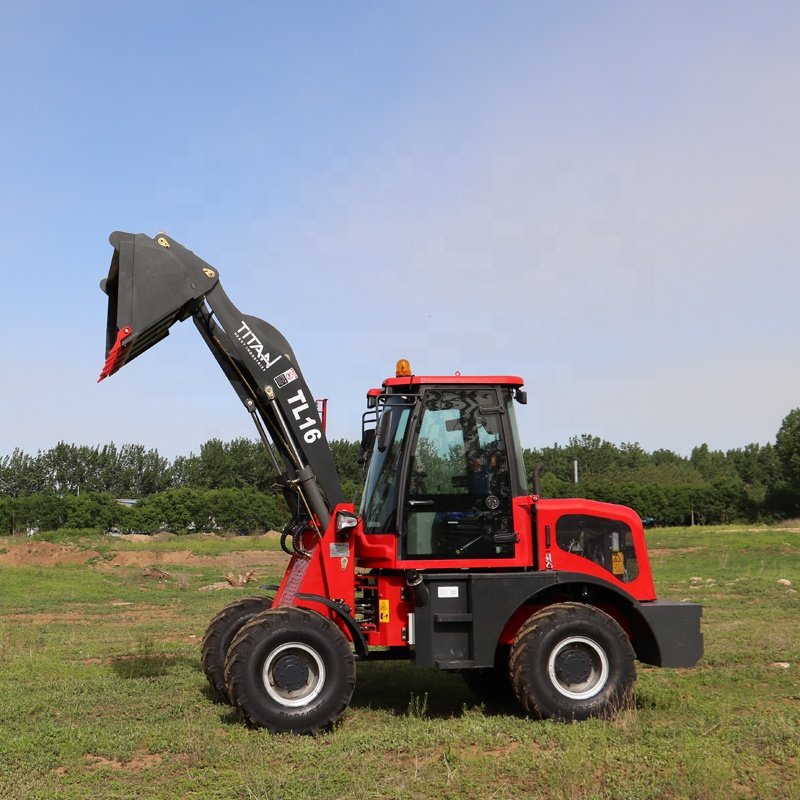 ZL16F 1.6ton Mini Wheel Loader China Brand Cheap New Farm Yard Garden Shipping Speed Hydraulic Radlader CE Certified Used Engine