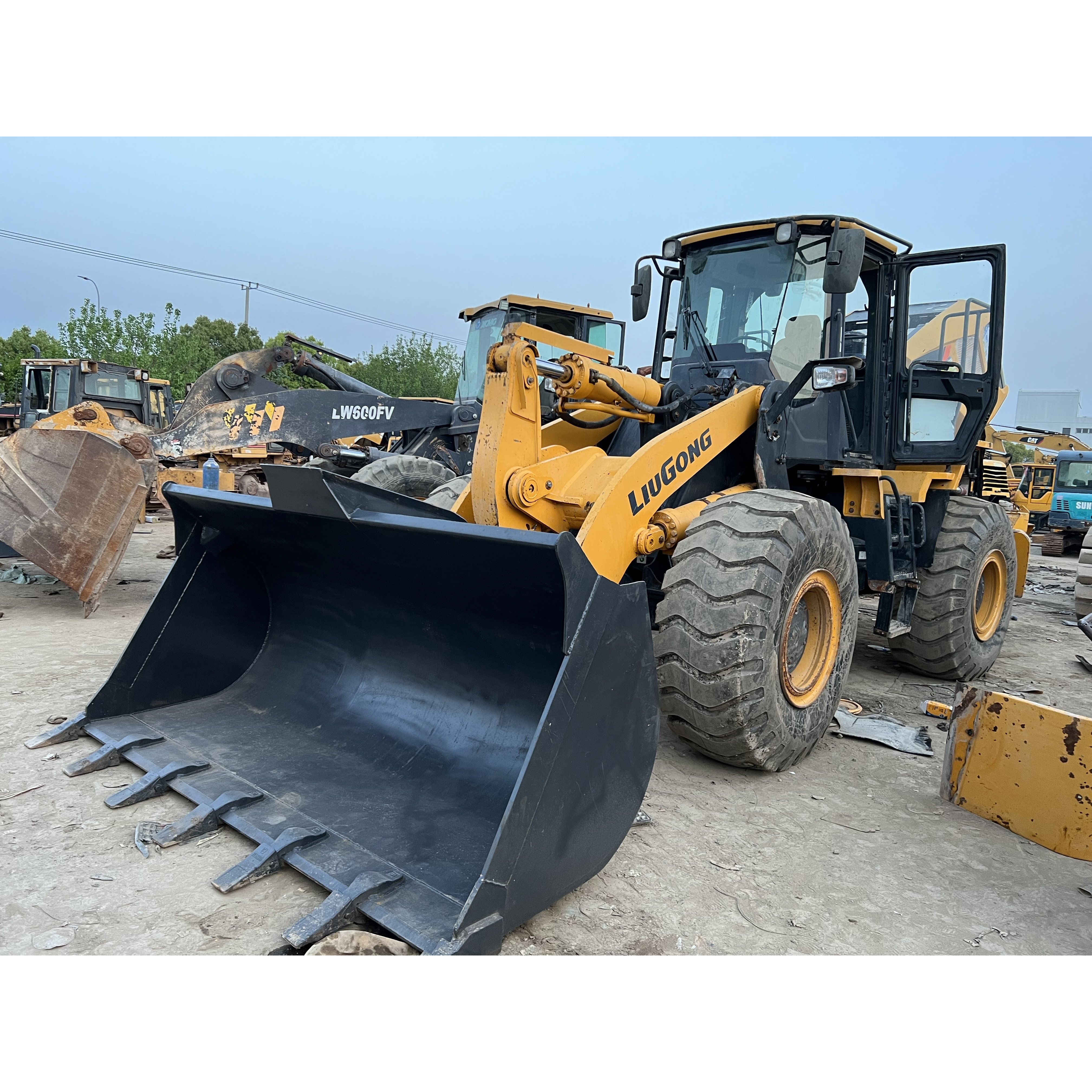 Good Condition 5 Ton Capacity Machinery Used Liugong CLG856H Front Loader