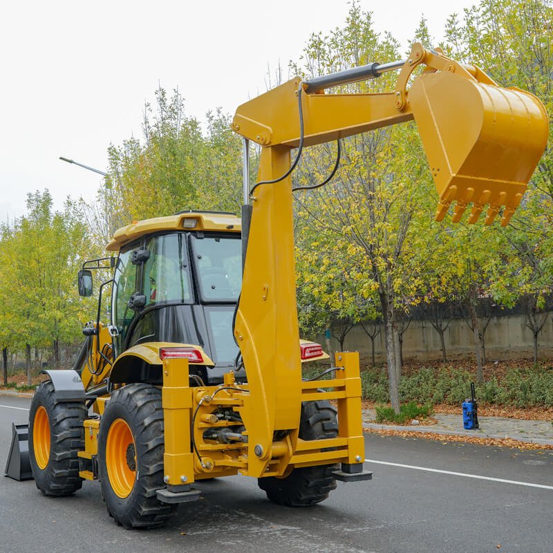 New Design Farm Earth-Moving Machinery Towable Backhoe Loader Cheap New Used Small Mini Digger Excavator