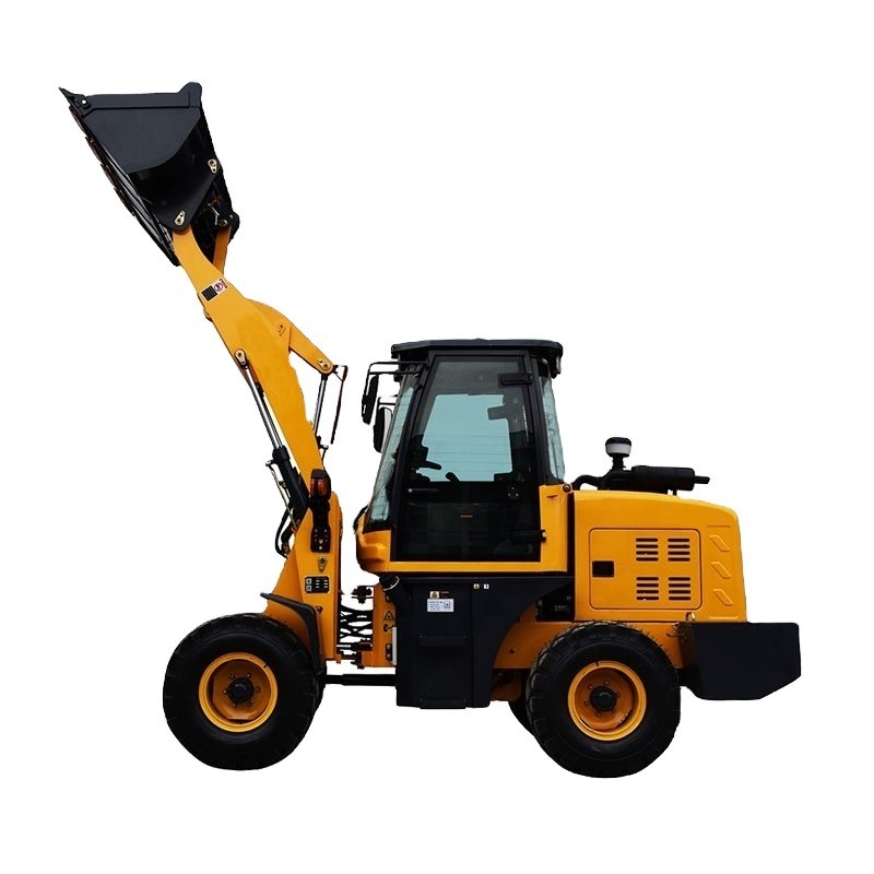 Used Diesel 4WD TL12 Articulating Mini Loader Huade/Kyb Hydraulic Cylinder Front Loader Bearing Pump Gearbox Bucket Restaurants