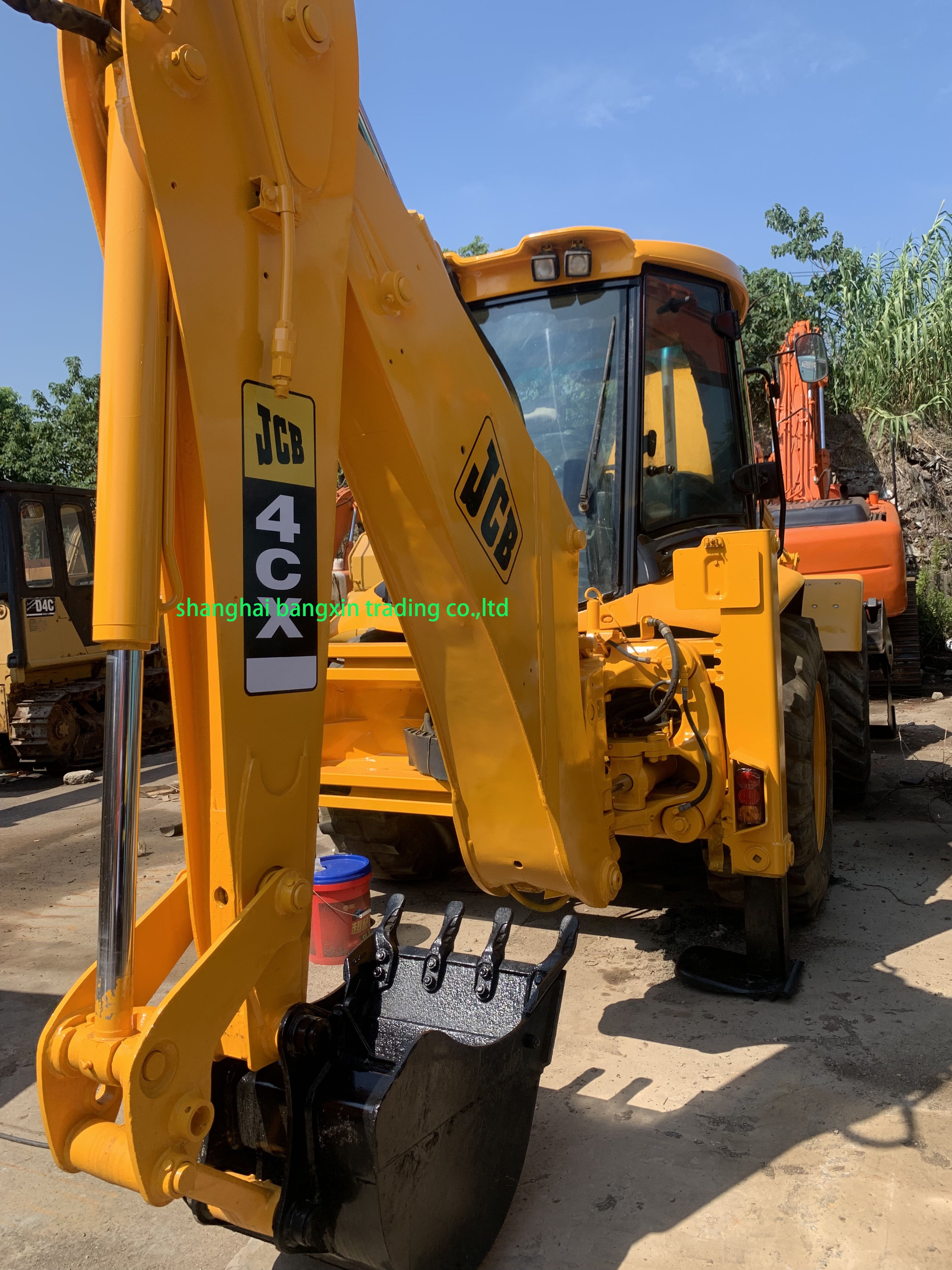 little consumption famous brand used JCB backhoe 4cx backhoe loader for sale