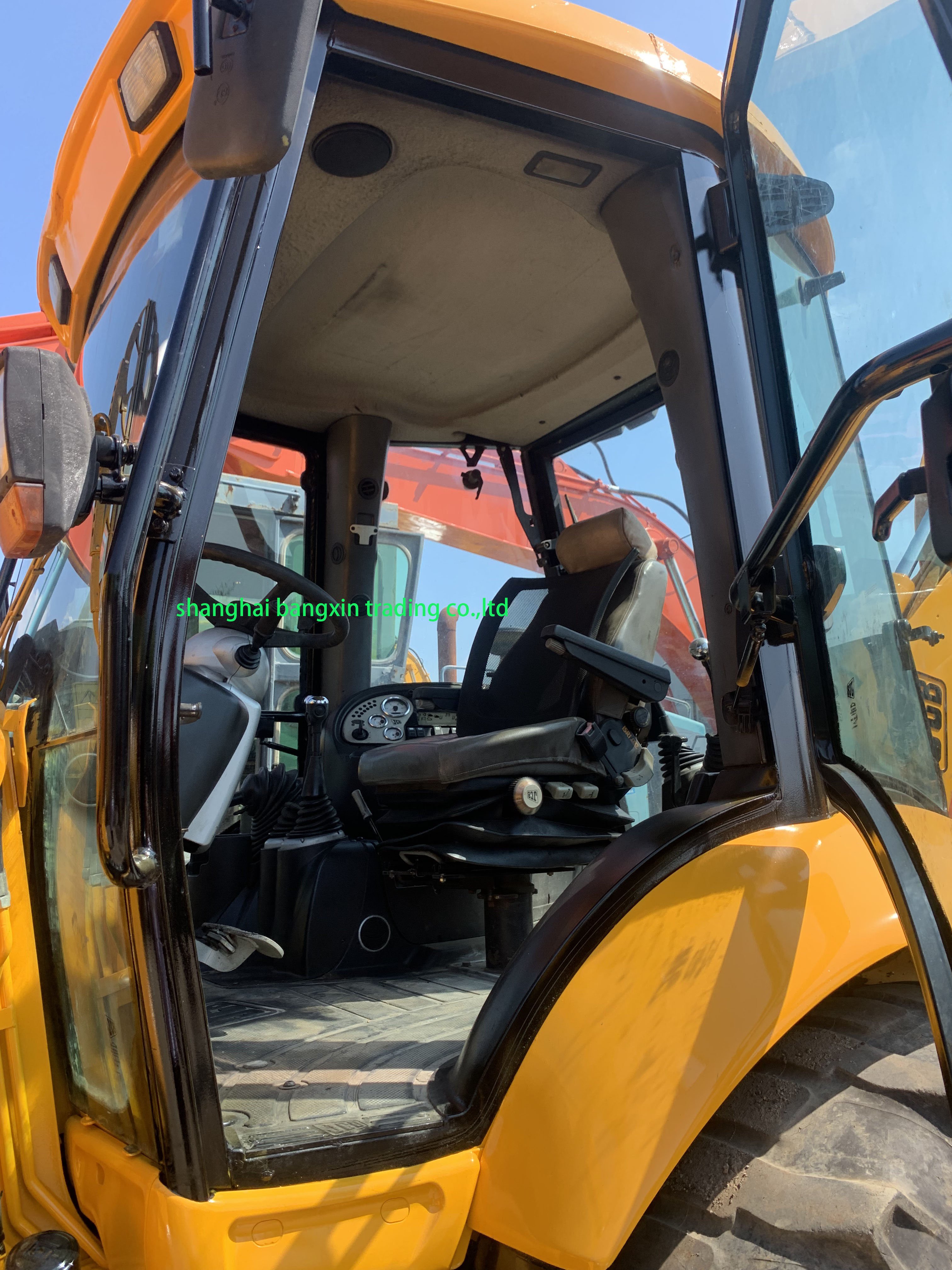 little consumption famous brand used JCB backhoe 4cx backhoe loader for sale