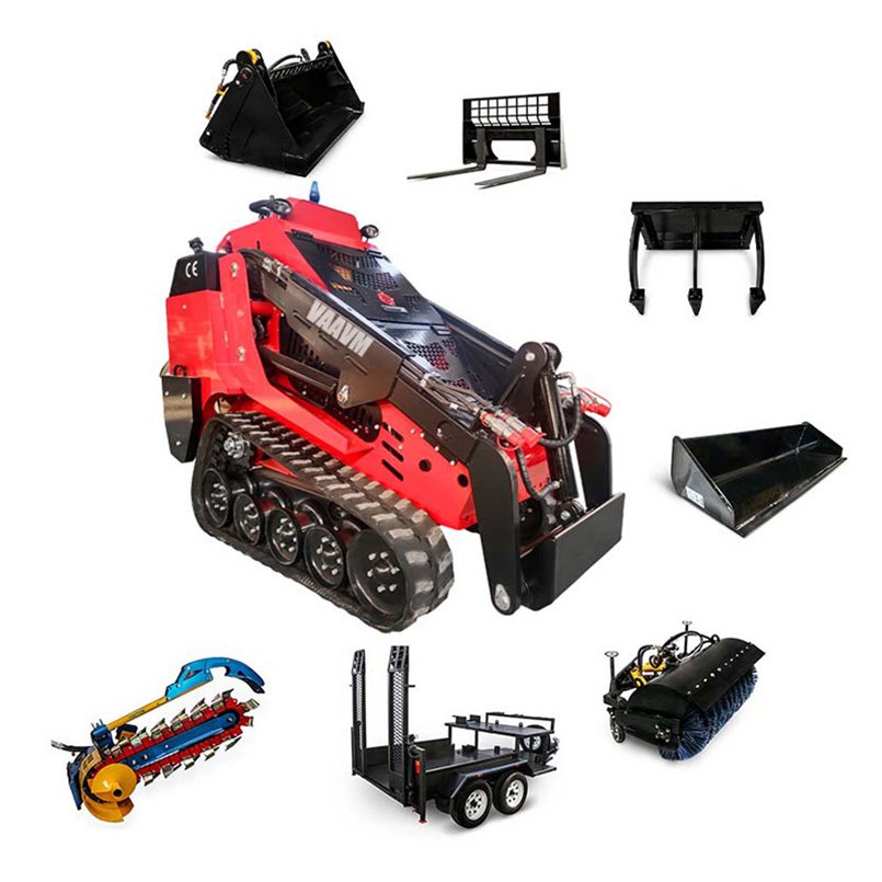 Construction Equipment VAS002 Track Type Skid Steer Loader Mini Skid Steer Loader