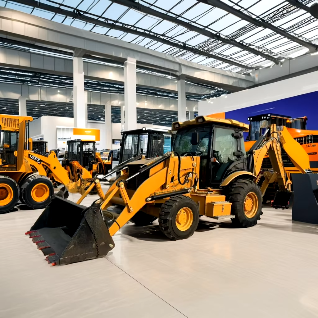 Hot sale Cat 420F loader with excavator loaders mini 4x4