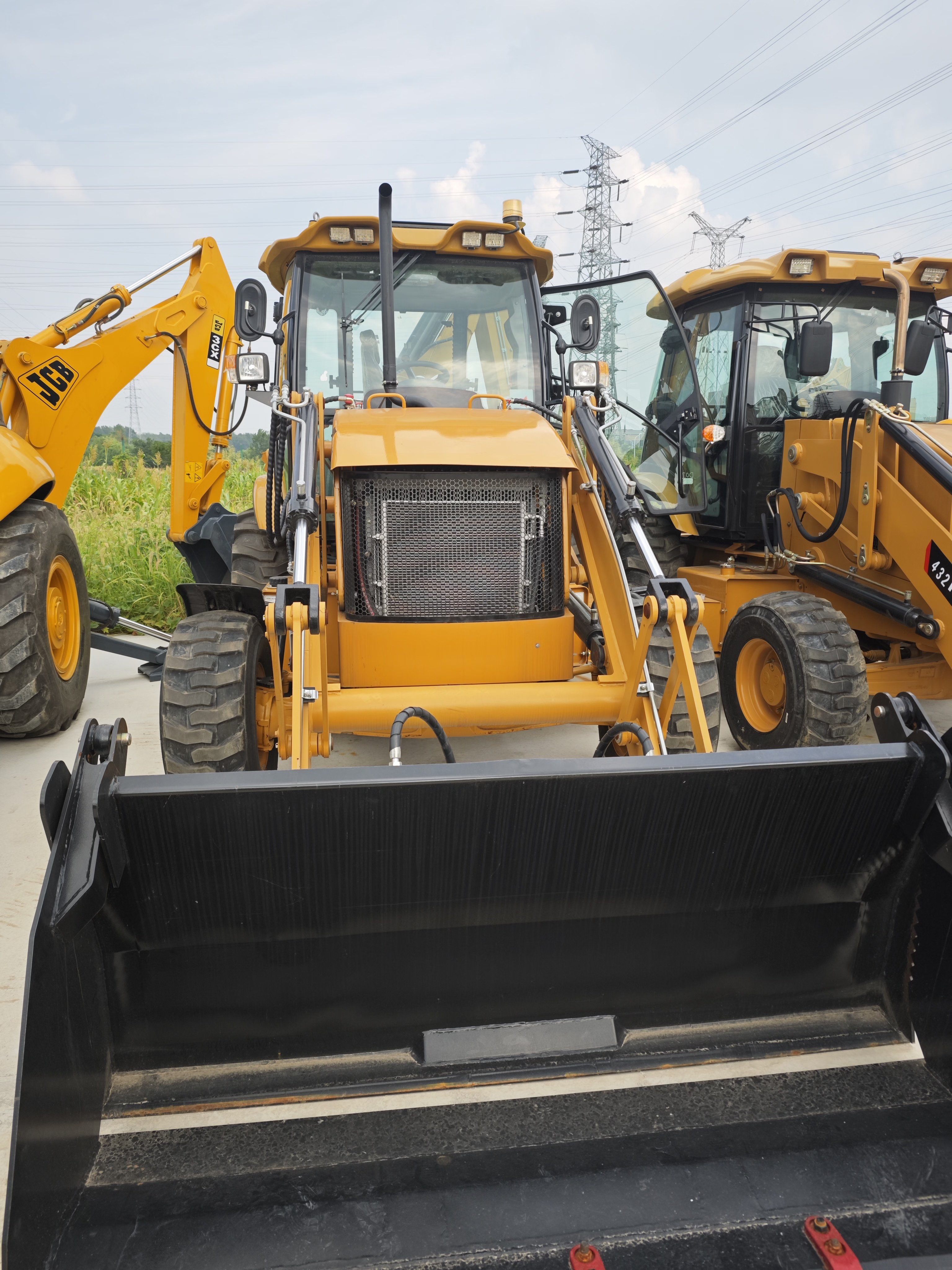 Used Caterpillar 420F 430F Mini Loader Backhoe Low Price Construction Digger Machinery Core Engine Second Hand CAT 420f 430f
