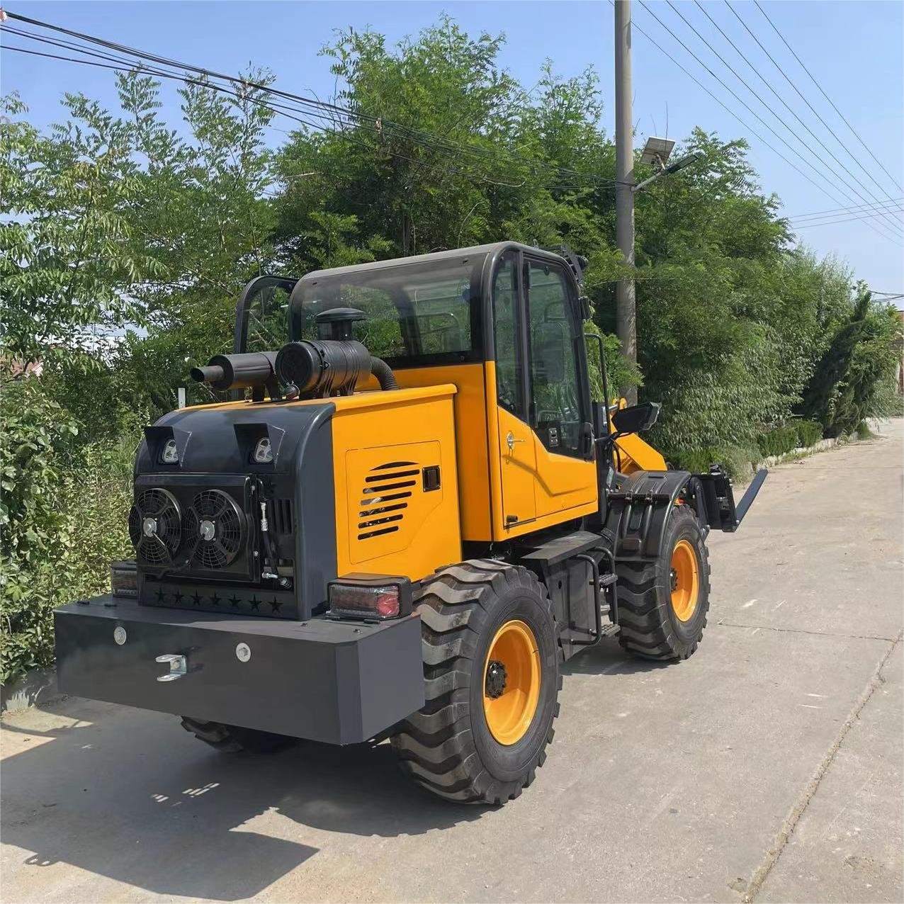 Fast Delivery loaders 4 wheel loader Japan Engine front used loader 1 ton 3 ton With Bucket for sale price cheap for sale