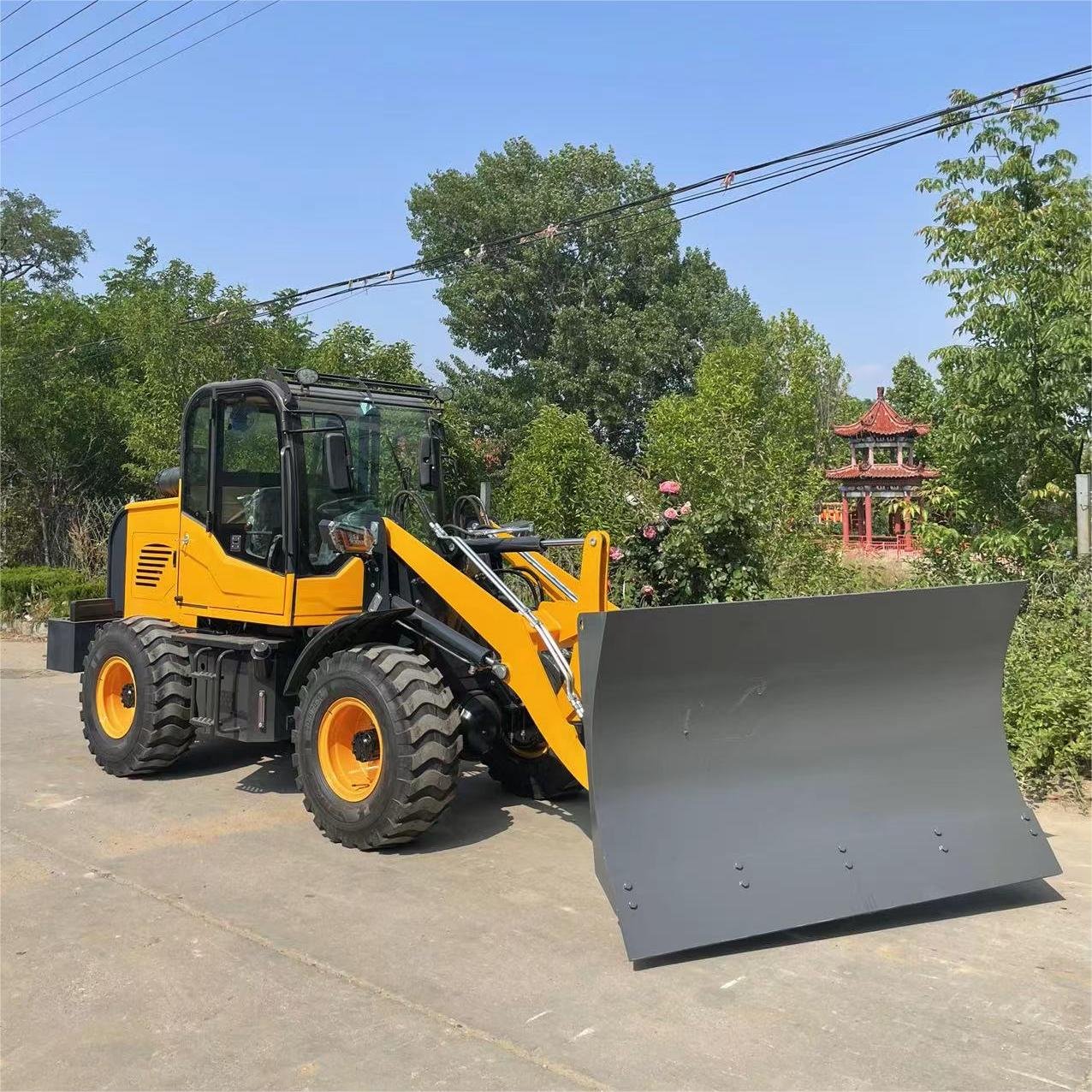 Fast Delivery loaders 4 wheel loader Japan Engine front used loader 1 ton 3 ton With Bucket for sale price cheap for sale