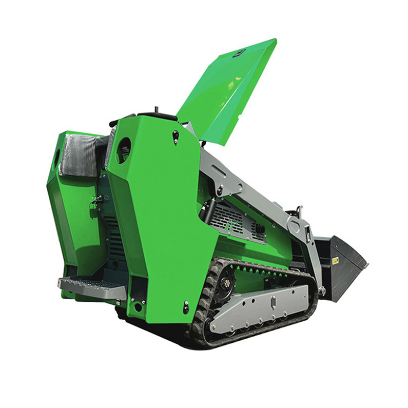 Skid Steer Diesel Engine Rubber Tracked Crawler Type Track Skid Steer Loader
