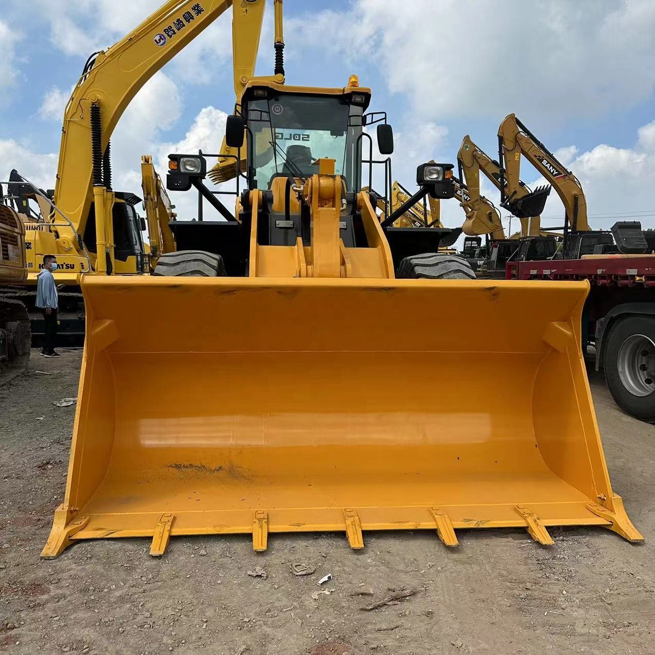 Wholesaler Hot Selling Second-hand Used Wheel loader SDLG 956L Used Loader
